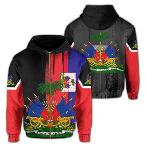 Haiti Island Retro Pullover Men/Women Tracksuit