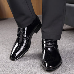 Leather men's shoes Classic
