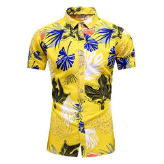 Casual Shirts Men's Print Blouse 2021