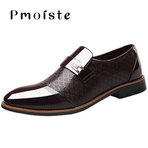Men's shoes Leather Embossing Classic