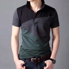 Brand Fashion Polo Shirts Short Sleeve Men