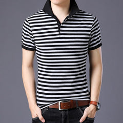 Brand Fashion Polo Shirts Short Sleeve Men
