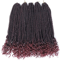 Goddess Hair Locs Crochet Braids 18inch Soft Dreads