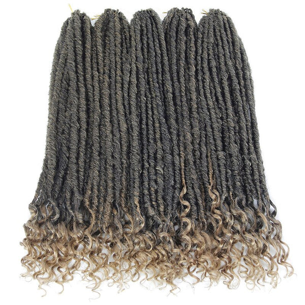 Goddess Hair Locs Crochet Braids 18inch Soft Dreads