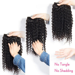 Brazilian Hair Deep Wave Bundles Deals100% Natural