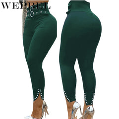 Women High Waist Skinny Stretchy