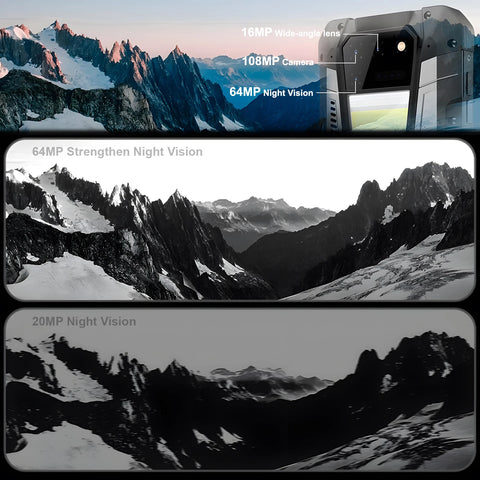 Projector powered smartphone 22GB 256GB camping light cellphones