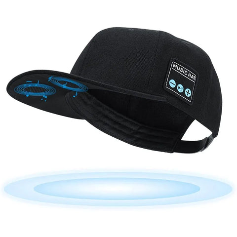 Wireless Bluetooth 5.0 Speaker Hat/Cap with (Inbuilt Microphone)