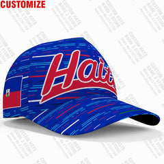 Haiti Male Diy Free Custom Name Hti Unisex Hat Nation