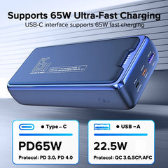Charging Portable Charger Powerbank For Laptop iPhone Samsung