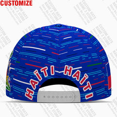 Haiti Male Diy Free Custom Name Hti Unisex Hat Nation