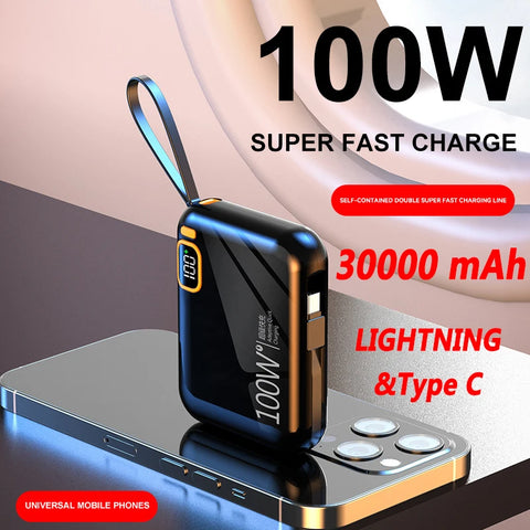 Mini Portable Powerbank For iPhone Xiaomi Samsung