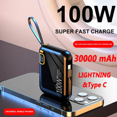 Mini Portable Powerbank For iPhone Xiaomi Samsung