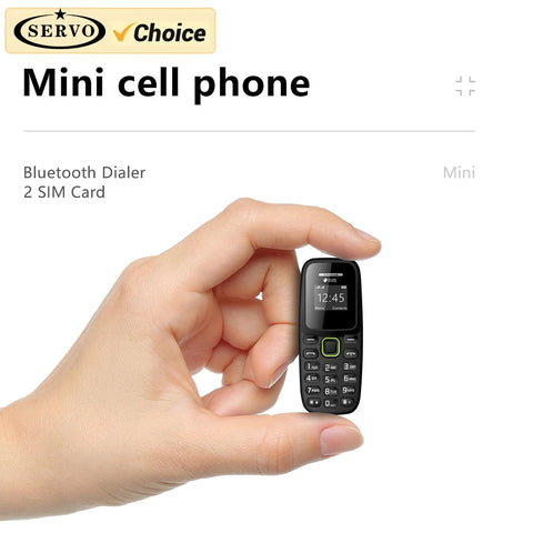 Telephone Low Radiation Automatic Call Recording Dual SIM Small Cell Phone