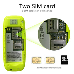 Telephone Low Radiation Automatic Call Recording Dual SIM Small Cell Phone