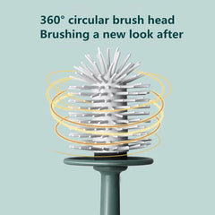 Toilet Brush Silicone Free Wall Mounted Multi-functional